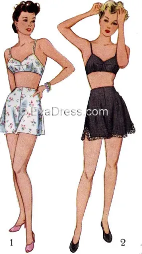 1944 Brassiere and Panties, U40-4994