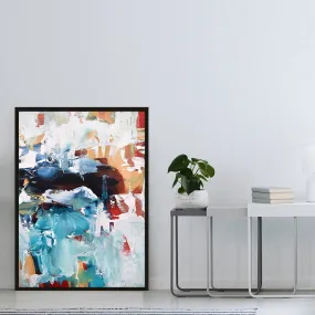 Abstract 215 Framed Art