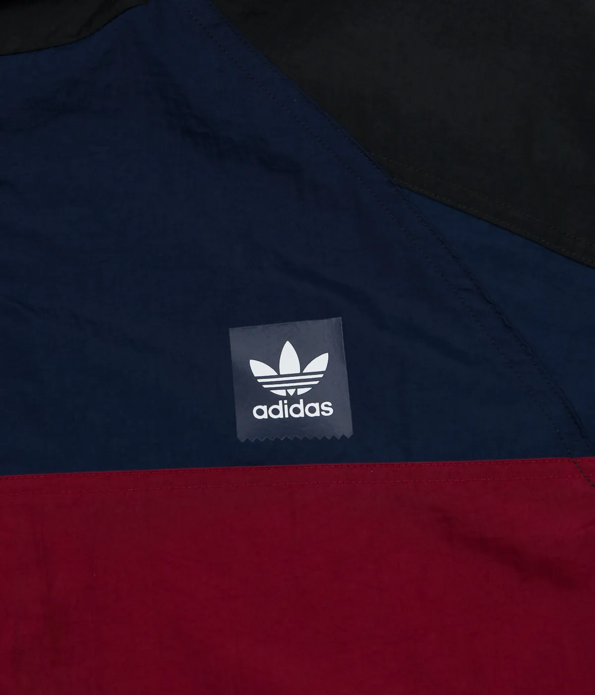 Adidas Protect Ya Neck Jacket - Black / Collegiate Navy / Collegiate Burgundy