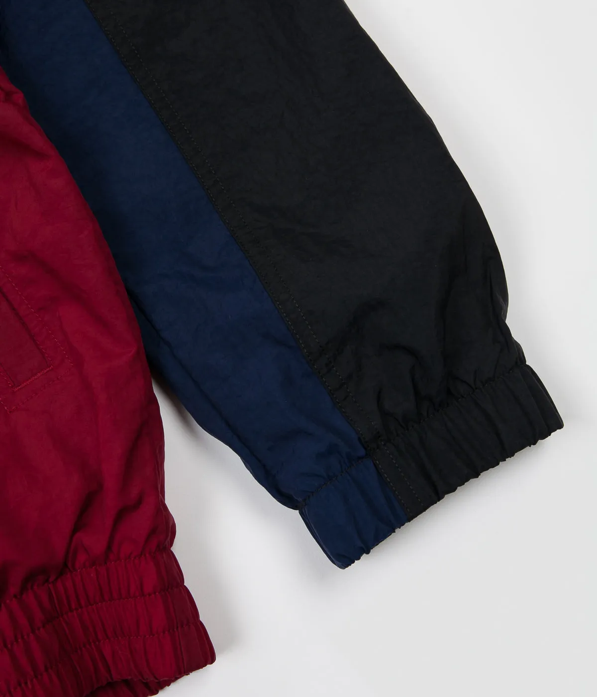 Adidas Protect Ya Neck Jacket - Black / Collegiate Navy / Collegiate Burgundy