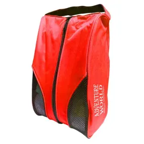 Adventure World Shoe Bag With Compartment (Red)