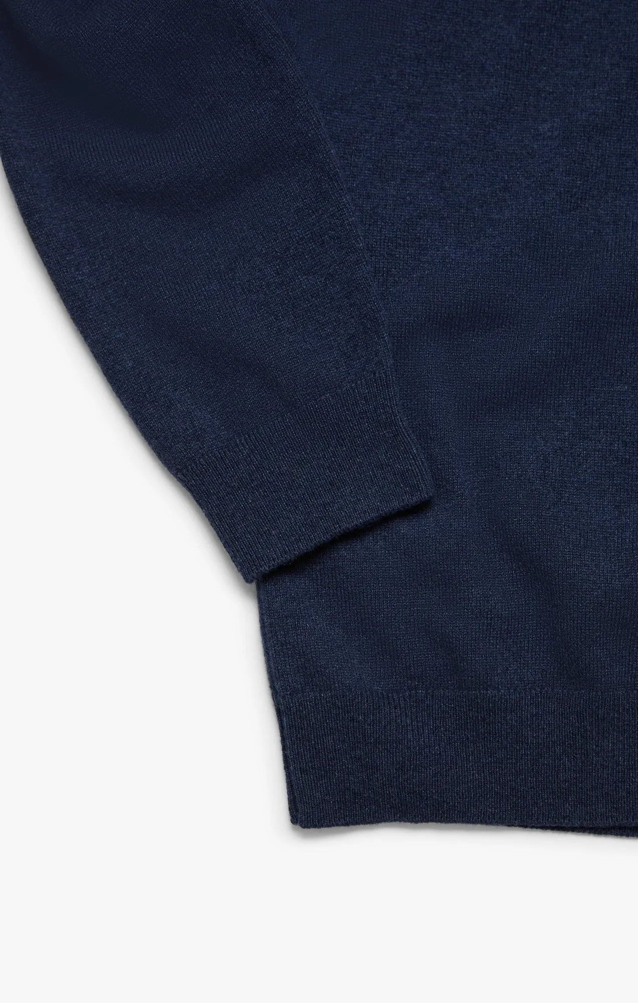 Cashmere Crew Neck Sweater In Navy