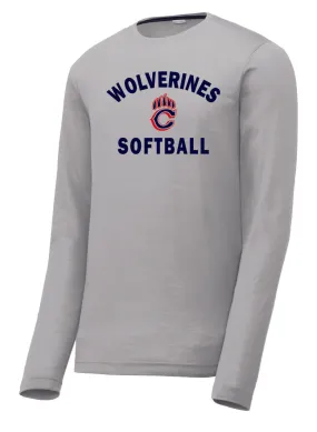 Chap Softball Long Sleeve Tee- 6 design choices