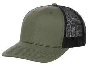 Crowns By Lids Slam Dunk Trucker Cap - Olive/Black