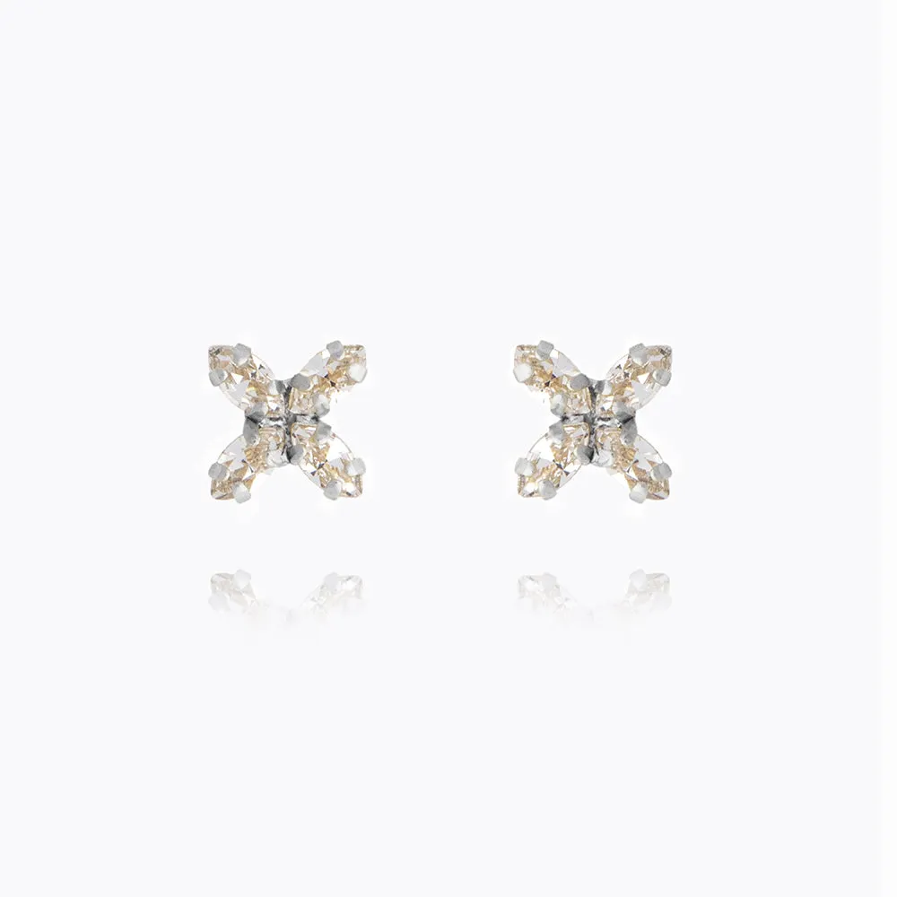 Crystal Mini Star Earrings / Crystal