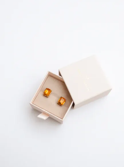 Everlyn Boxed Post Earring