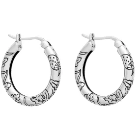 FALL - Sterling Silver Hoops