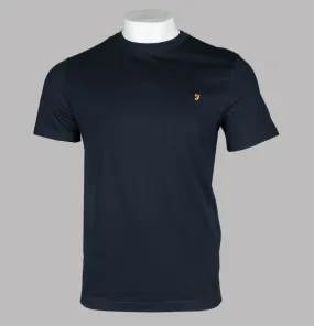 Farah Alexander Circular T-Shirt True Navy