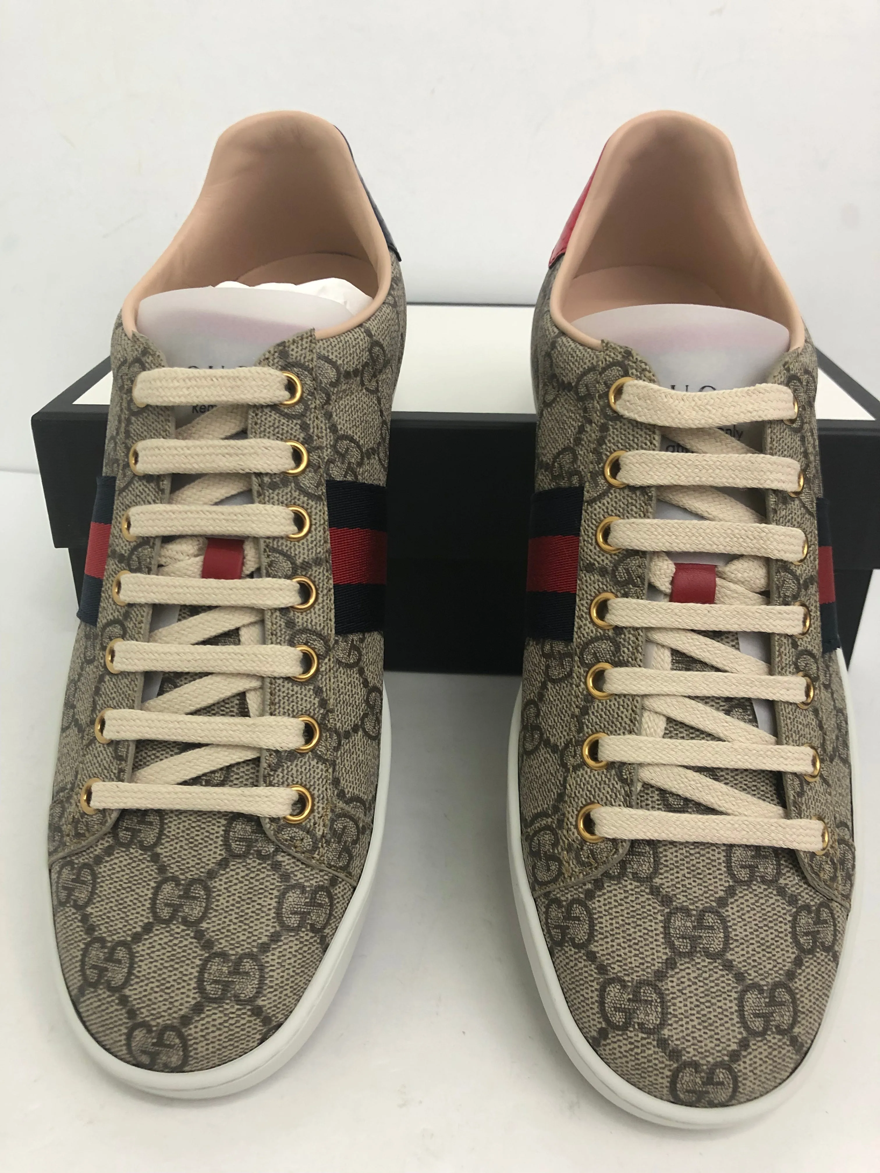 Gucci Women's T.GG Canva Print Supr/NS Size 35 - 38.5