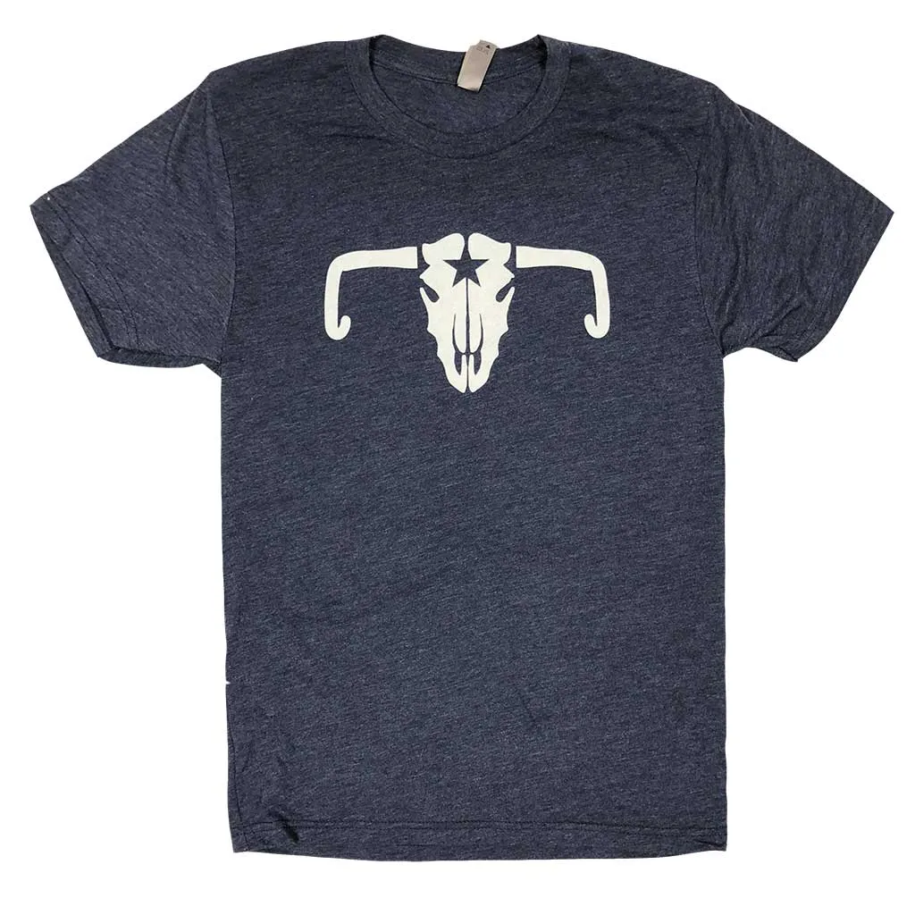 MJ's Cowskull T-Shirt (blue or red)