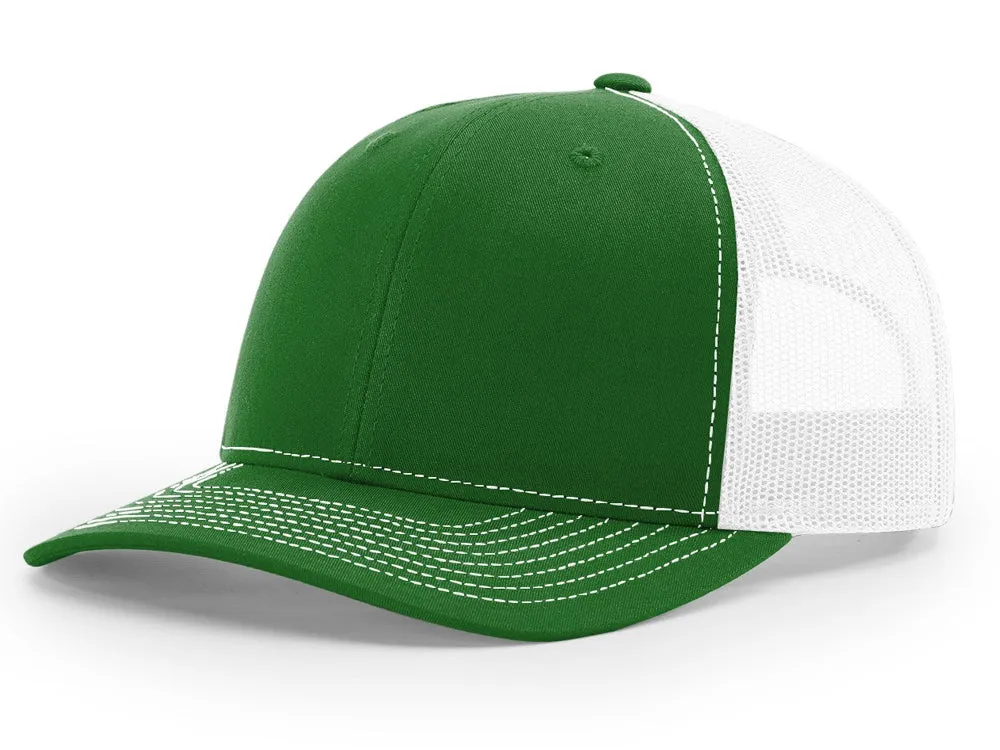 Richardson 112 Trucker - Kelly Green/White