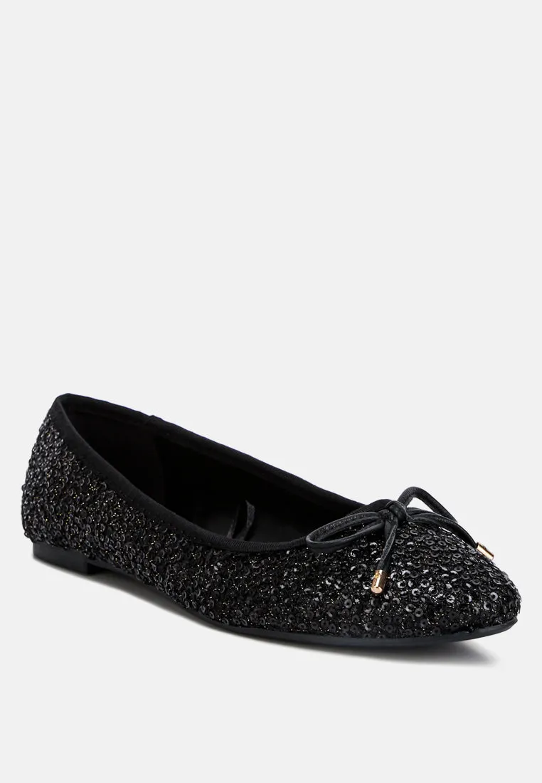 Ringo Sequin Embellished Ballet Flats By Ruw