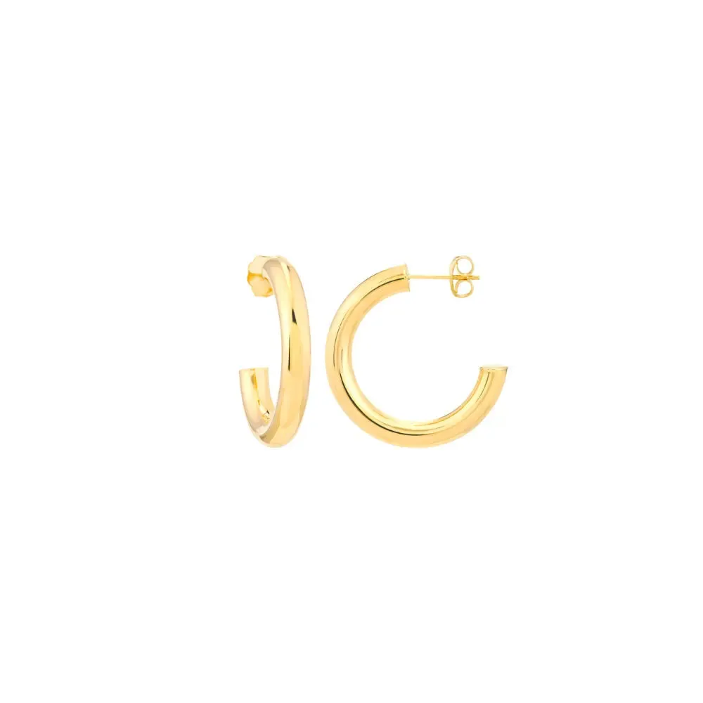 Small Gold Hoop Earrings