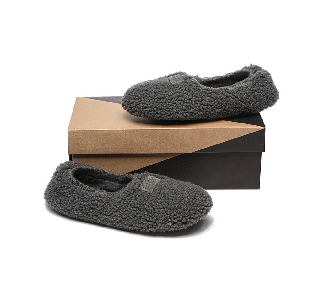 Women Curly Wool Slippers Lucina