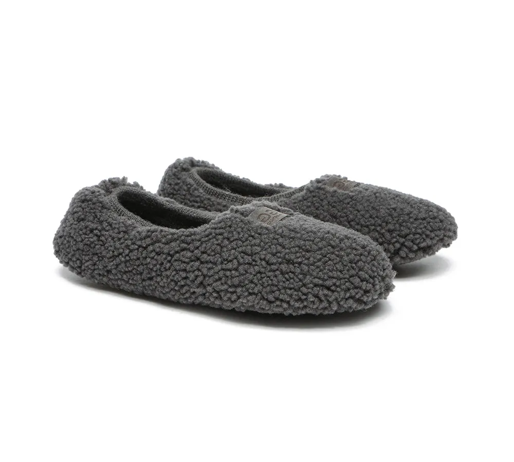 Women Curly Wool Slippers Lucina