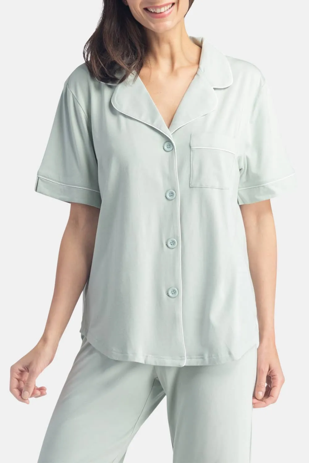 Women's Jersey Capri Pajama Set with Gift Box